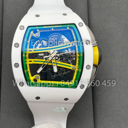 Richard Mille RM061 TZP-N White Ceramic 1:1 Best Clone ZF Fabbrica