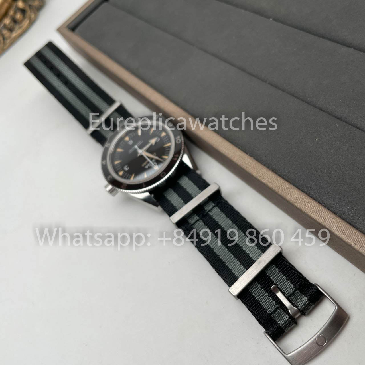 Omega Seamaster Planet Ocean 233.32.41.21.01.001 Omea Spectre Edizione 1:1 VS Fabbrica tecido cinturino