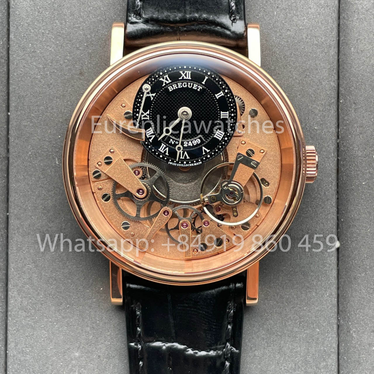 Breguet Tradition 7057BR/R9/9W6 1:1 Best Edition Rose Gold Dial