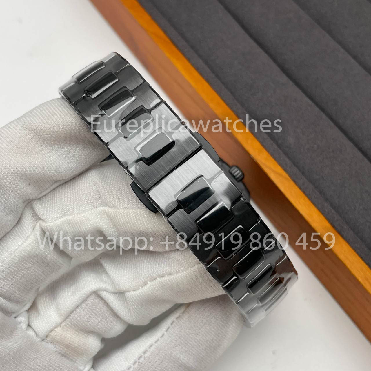 [AET modificado] Patek Philippe Nautilus 5711 ceramica quadrante nero 1:1 edizione melhor