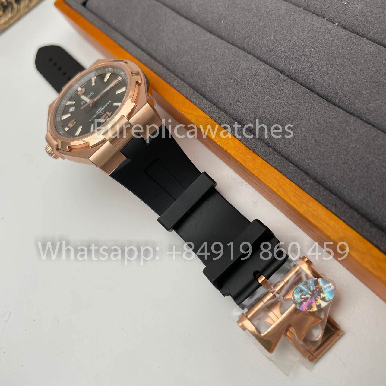 Vacheron Constantin Overseas 42MM 1:1 Best Edition MKS Fabbrica Rose Gold