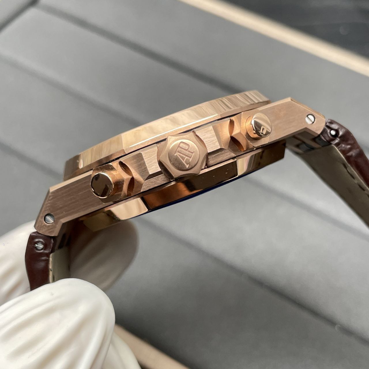 Audemars Piguet Royal Oak Chronograph 26331OR.OO.D821CR.01 1:1 Best Edition OM Fabbrica Rose Gold