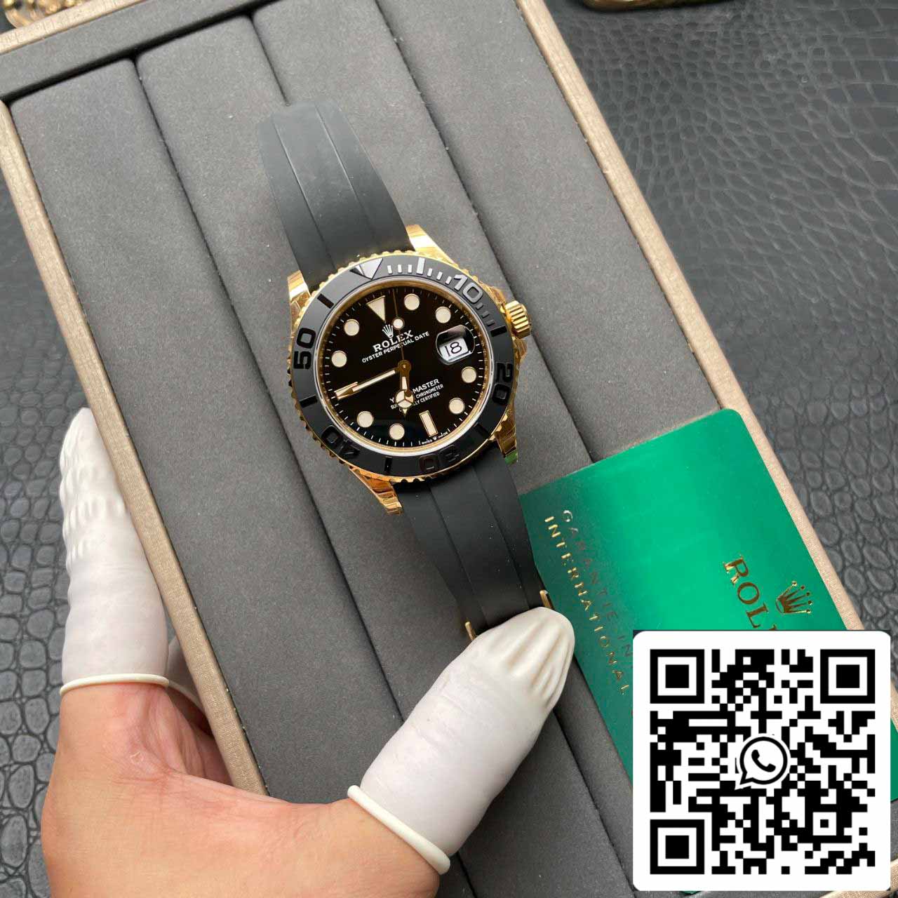 Rolex Yacht‑Master M226658-0001 1:1 edizione migliore VS Fabbrica Yellow Oro