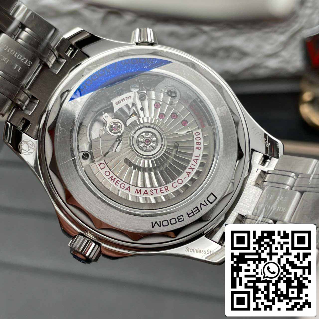 Omega Seamaster Diver 300M 210.30.42.20.01.001 1:1 edizione migliore VS Fabbrica quadrante nero