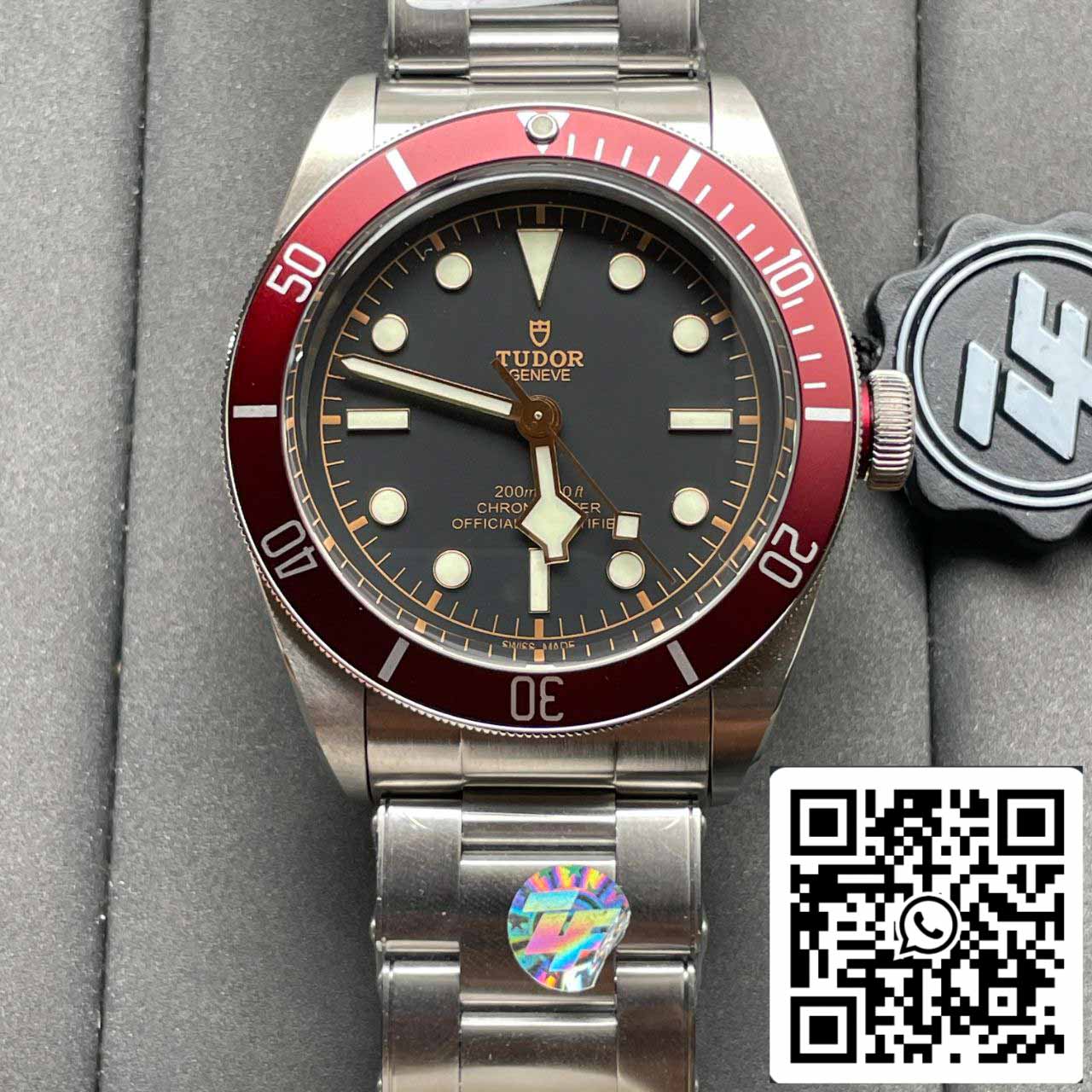 Tudor Heritage Black Bay 79230R ZF Fabbrica 1:1 Best Edition Swiss ETA2824-2 acciaio inossidabile bracciale