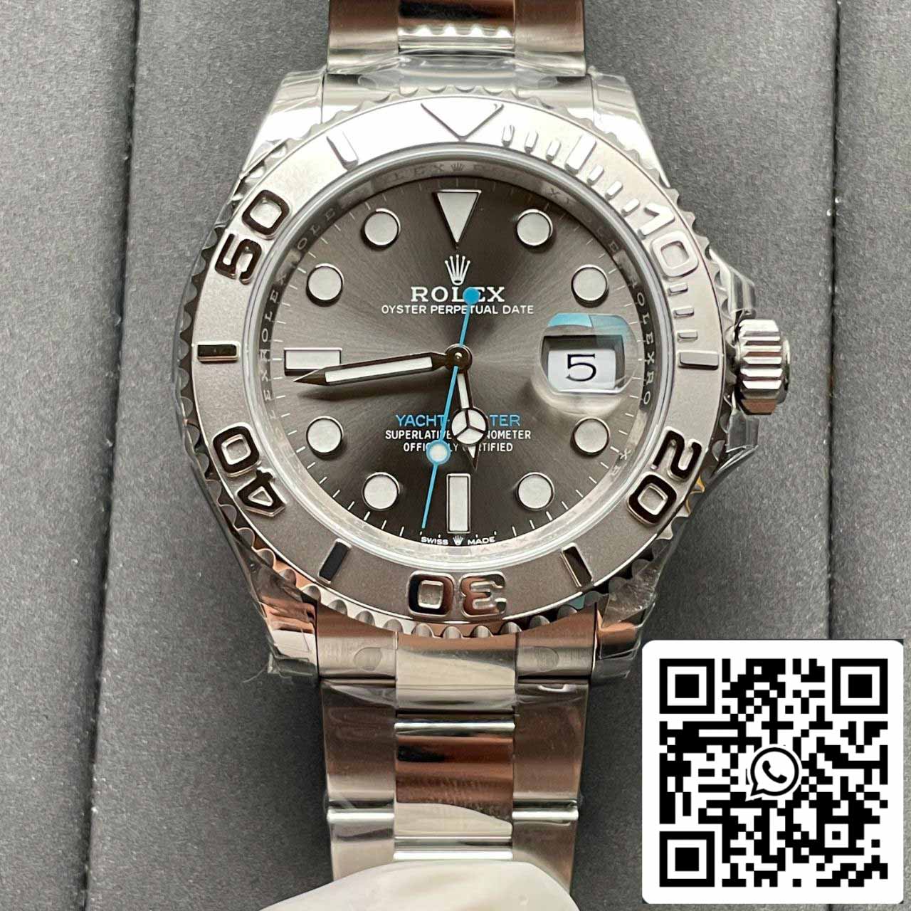 Rolex Yacht‑Master M126622-0001 40MM 1:1 edizione migliore VS Fabbrica Acciaio cinturino