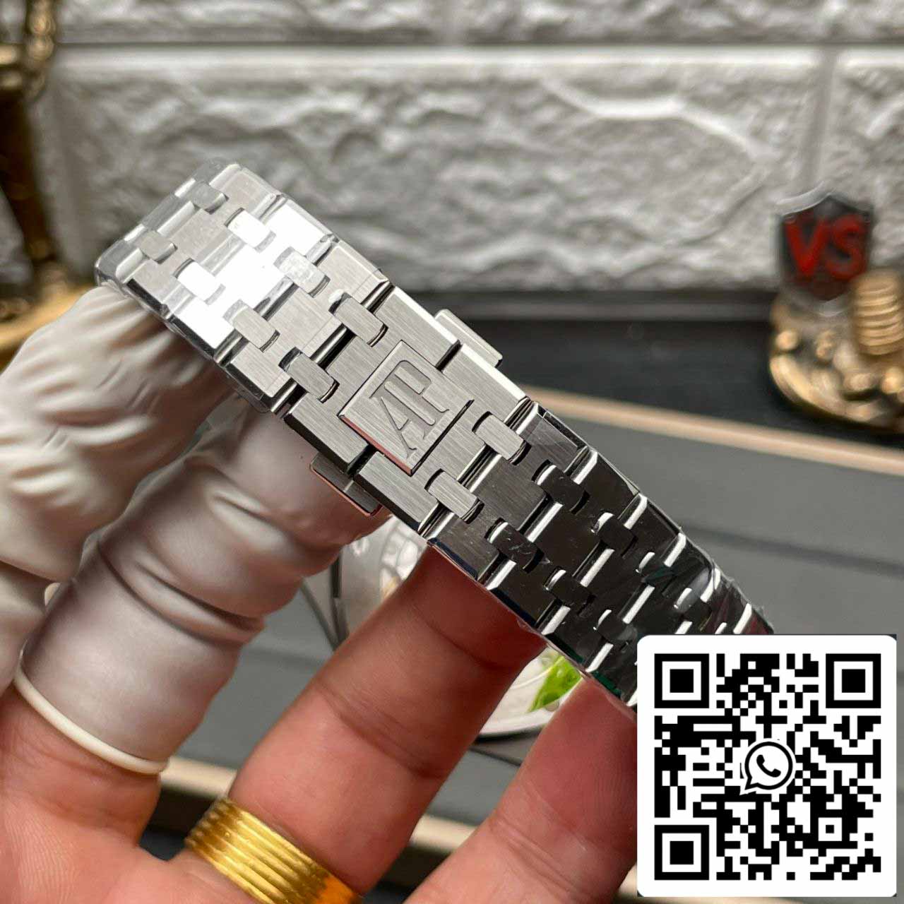 Audemars Piguet Royal Oak 15450ST.OO.1256ST.01 1:1 edizione migliore APS Fabbrica V3 quadrante argento