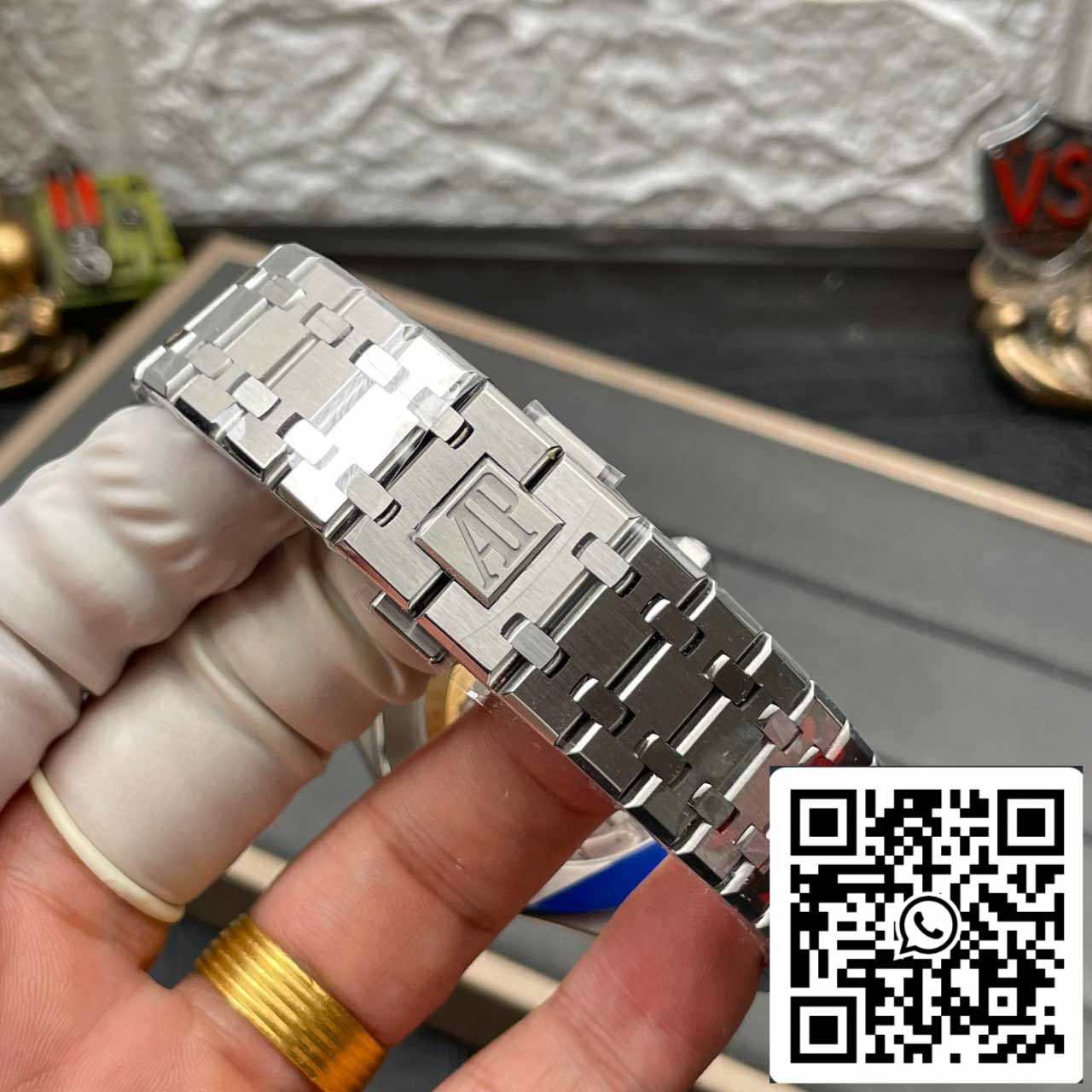 Audemars Piguet Royal Oak 15500ST.OO.1220ST.01 APS Fabbrica V3 quadrante blu