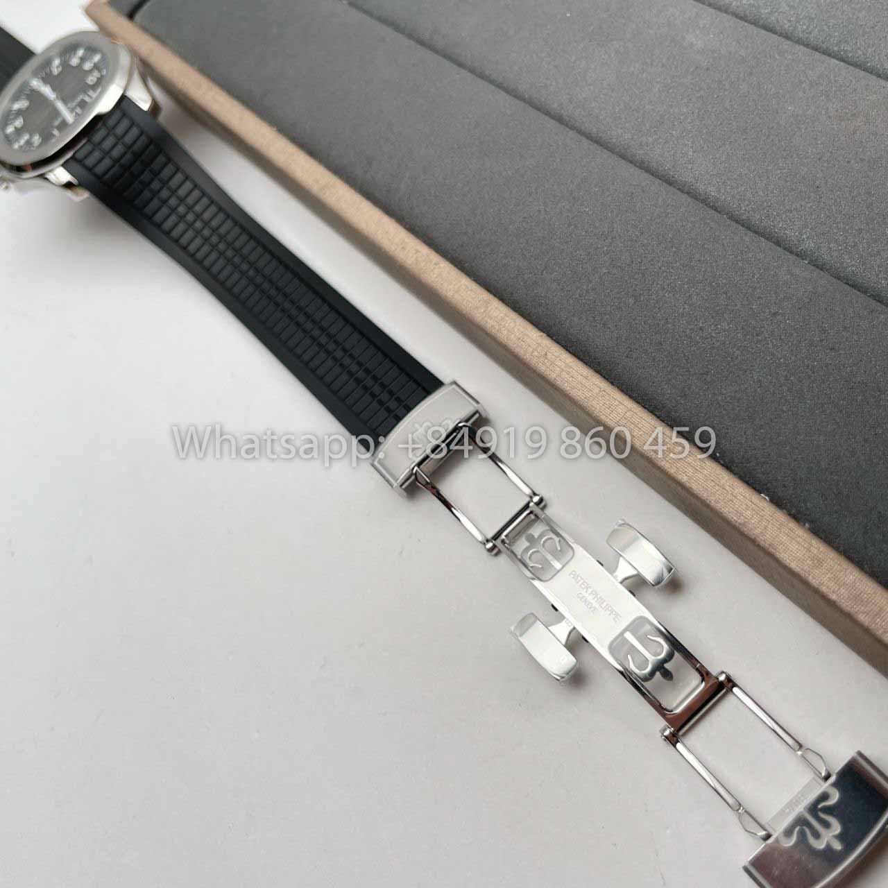 Patek Philippe Aquanaut 5167A-001 1:1 Best Clone 3K Fabbrica quadrante nero V3 new Buckle
