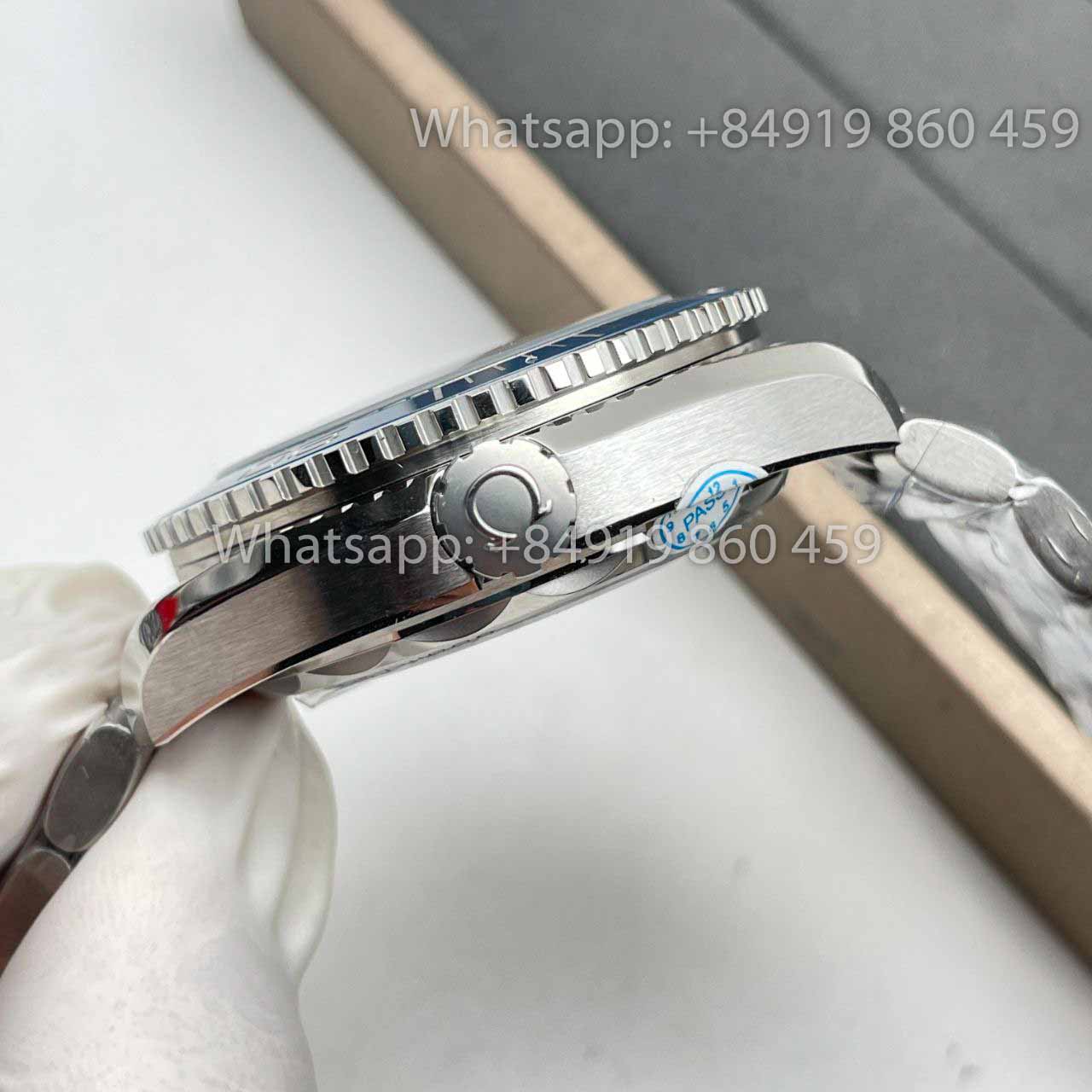 Omega Seamaster 215.30.44.21.03.001 1:1 edição melhor VS Fabbrica Blu ceramica quadrante Swiss 8900