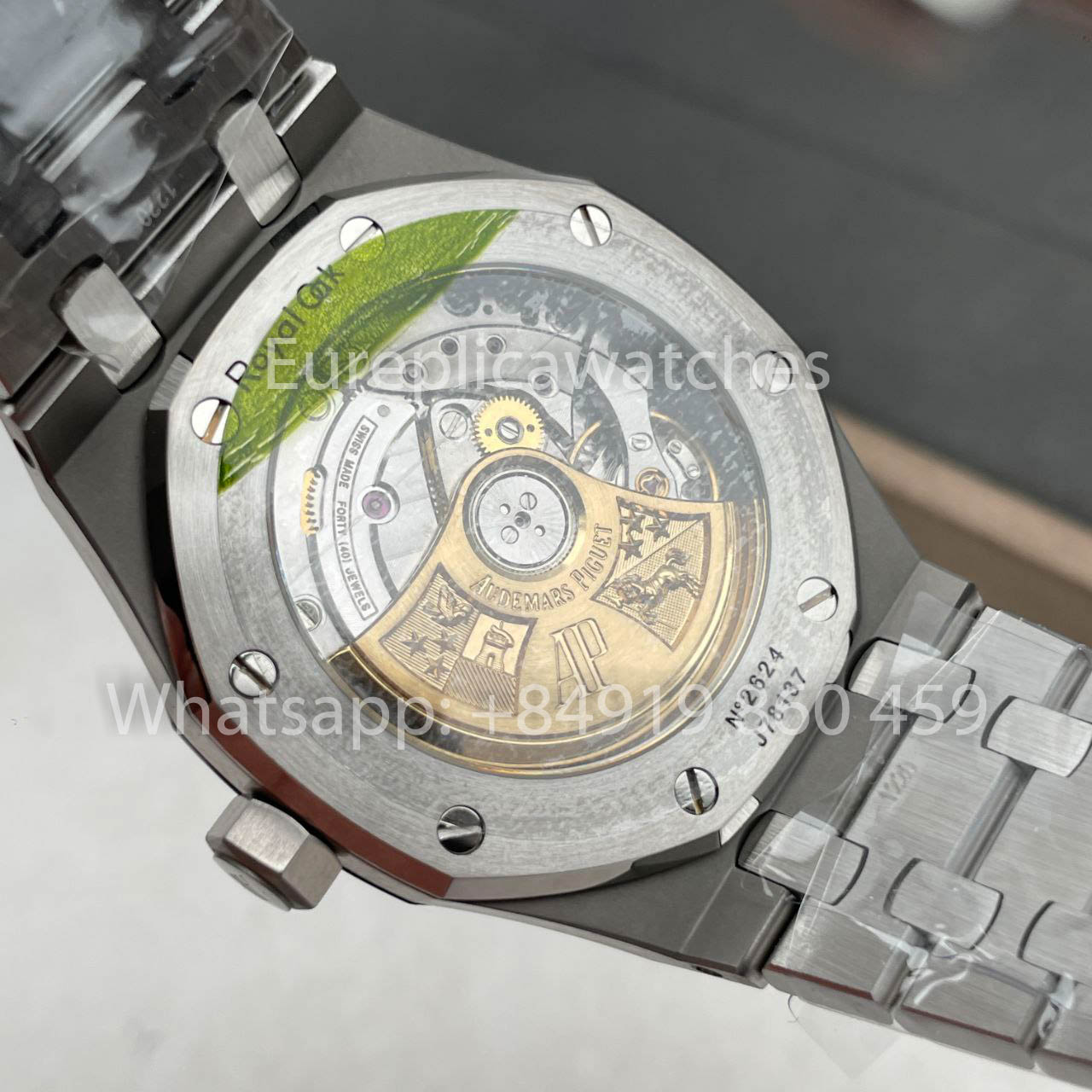 Audemars Piguet Royal Oak 15450ST.OO.1256ST.03 1:1 edição melhor APS Fabbrica quadrante azul