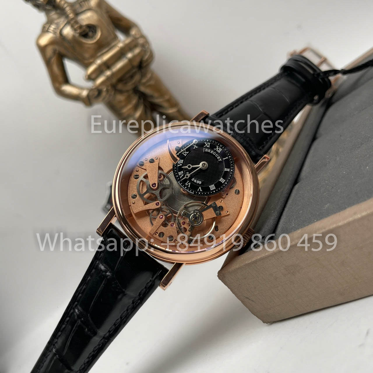 Breguet Tradition 7057BR/R9/9W6 1:1 Best Edition Rose Gold Dial