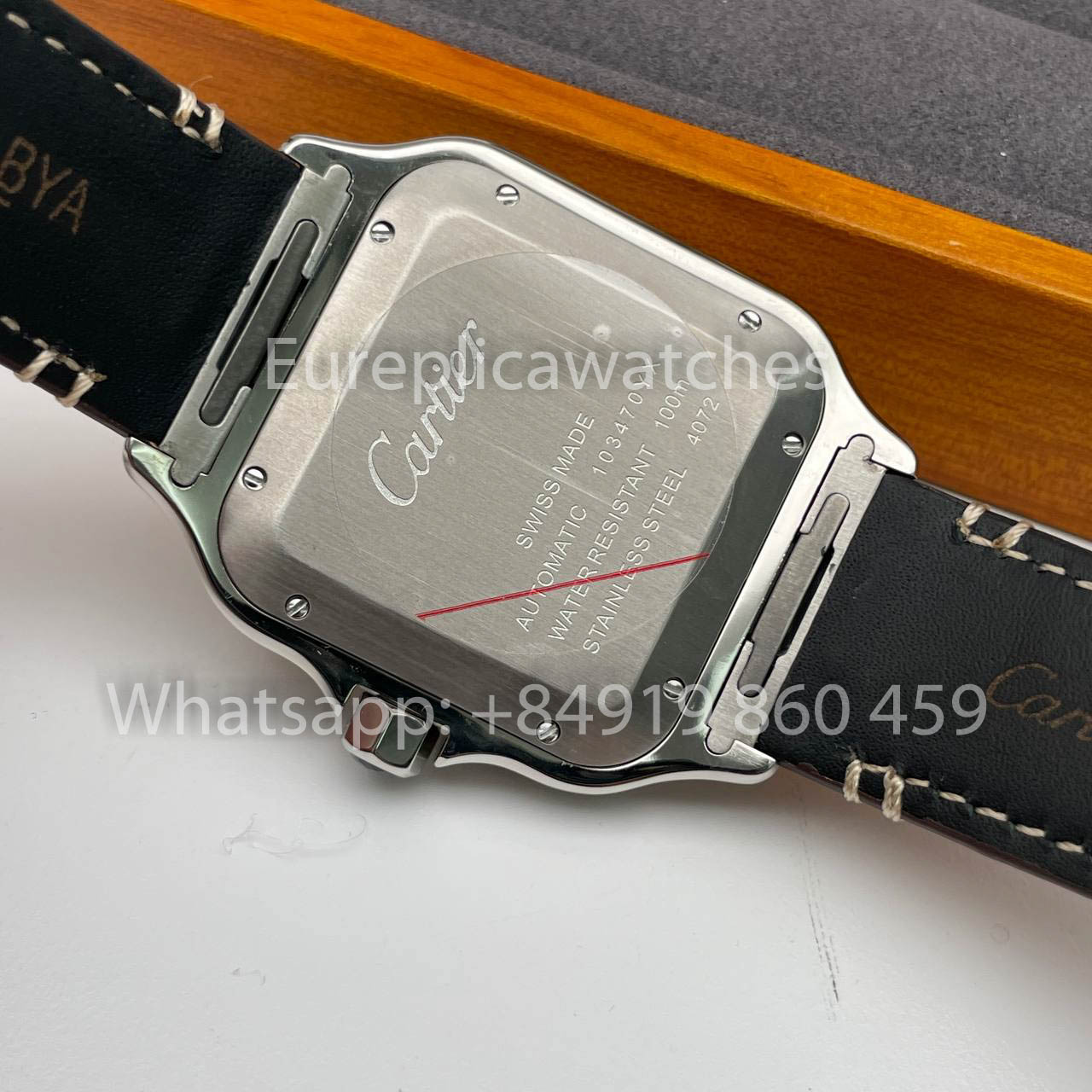 Cartier De Santos WSSA0009 KOR Fabbrica 1:1 Melhor Edição Suíça ETA9015