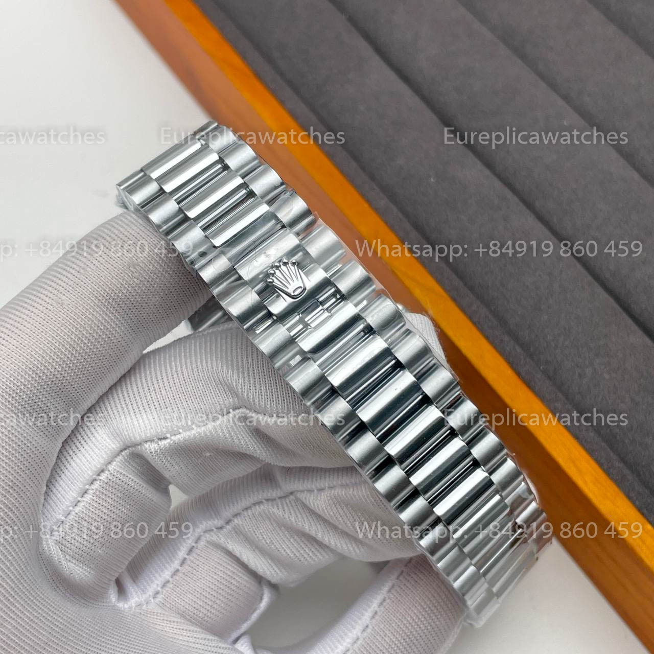 Rolex Day Date 40 m228236-0008  Green Dial 1:1 Best Edition Counterweight Version 183 Gram QF Fabbrica