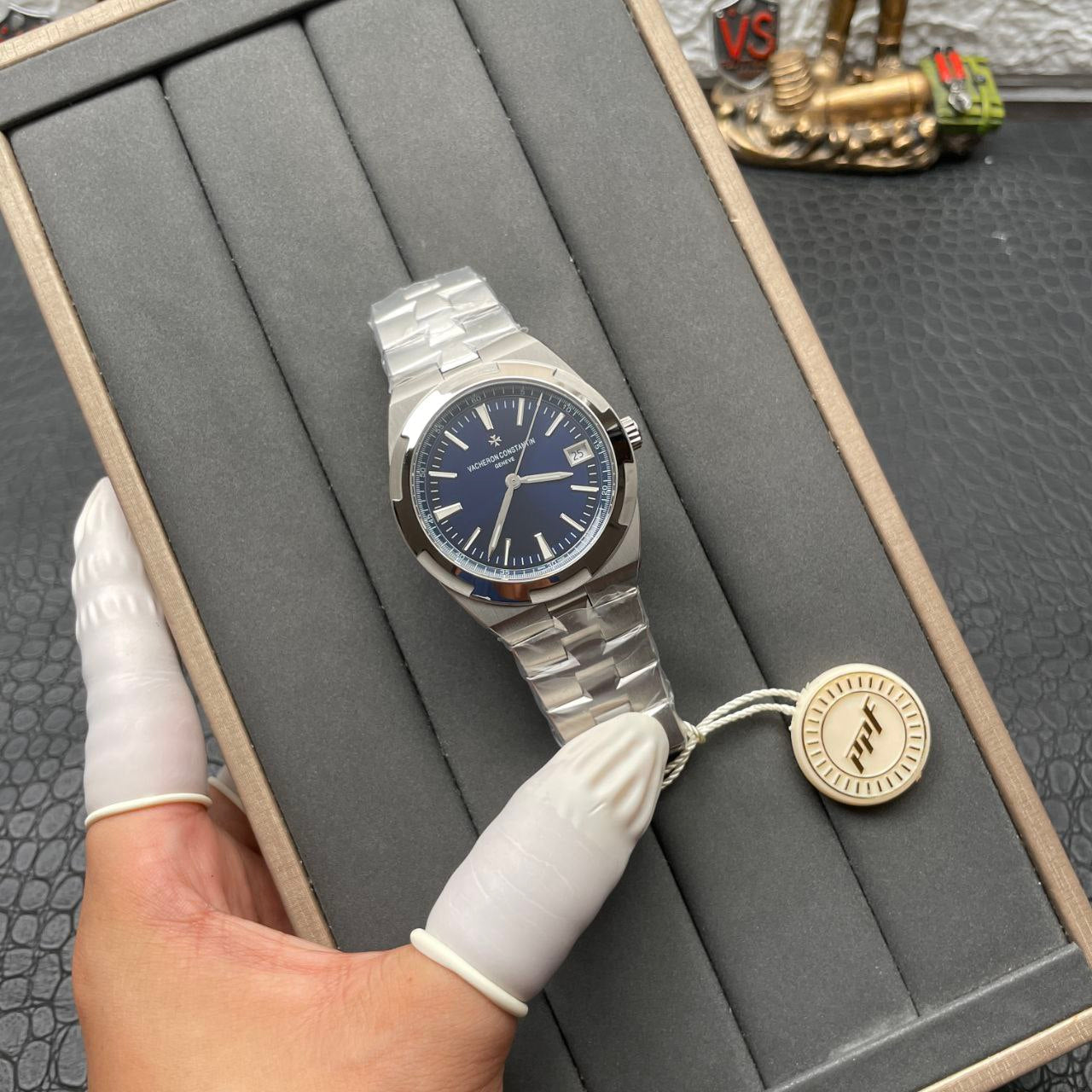 Vacheron Constantin Overseas 4500V/110A-B128 1:1 Best Edition ZF Fabbrica Blue Dial