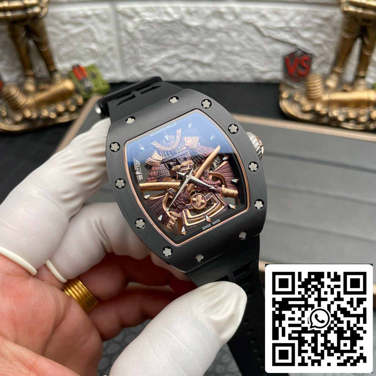Richard Mille The Time Of The Samurai RM 47 1:1 Best Edition YS Fabbrica Tourbillon Watch