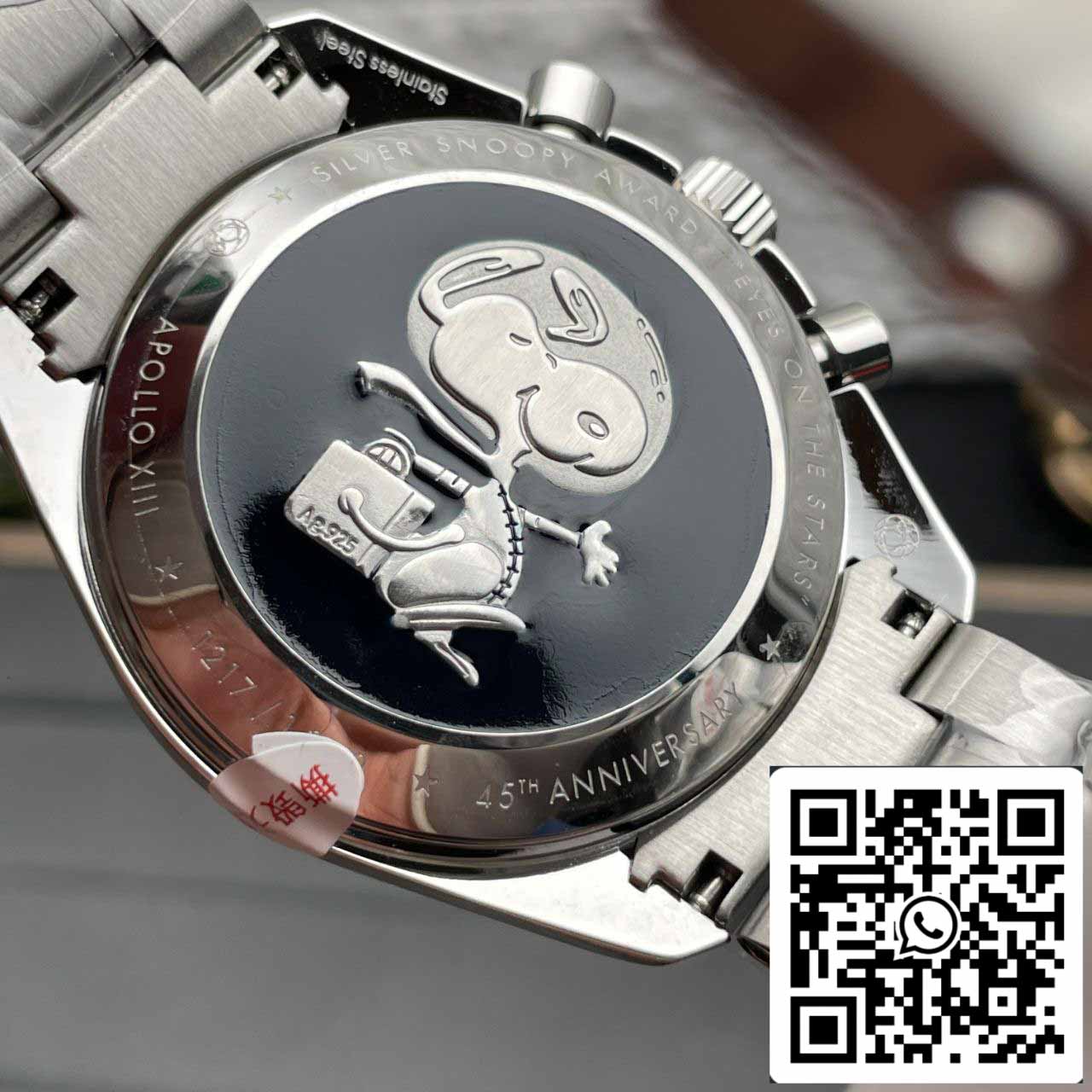Omega Speedmaster Snoopy Award 311.32.42.30.04.003 1:1 Best Edition N1 Fabbrica White Dial