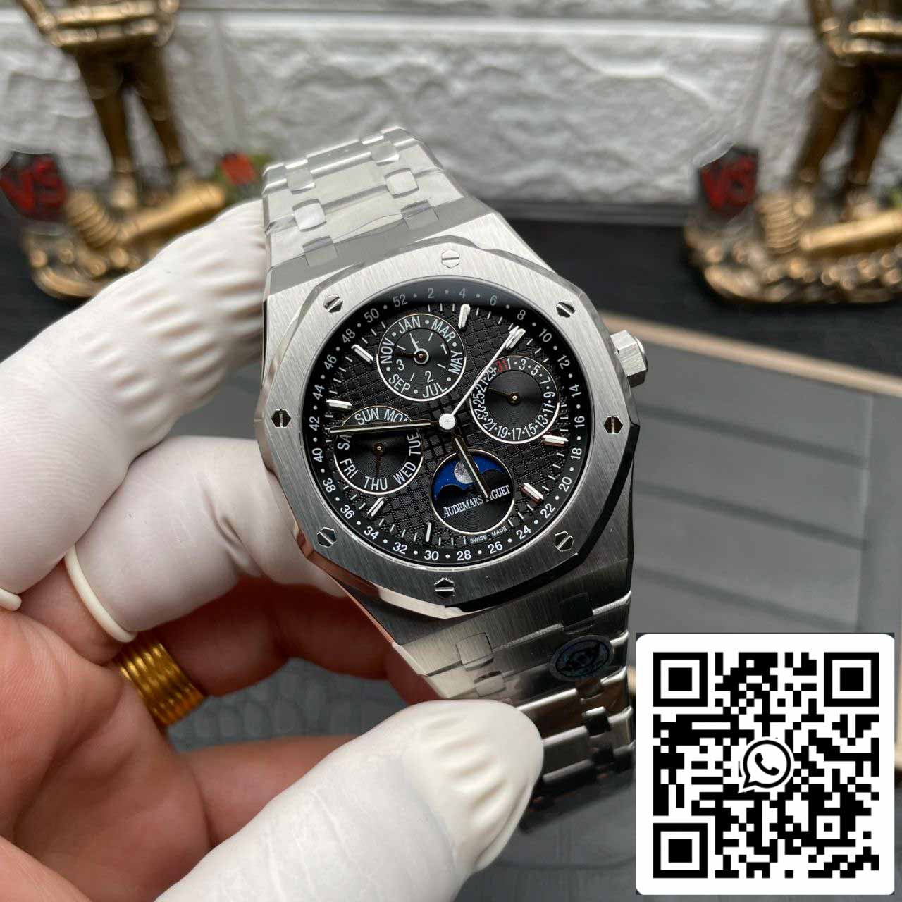Audemars Piguet Royal Oak 26574 1:1 edizione migliore APS Fabbrica quadrante nero