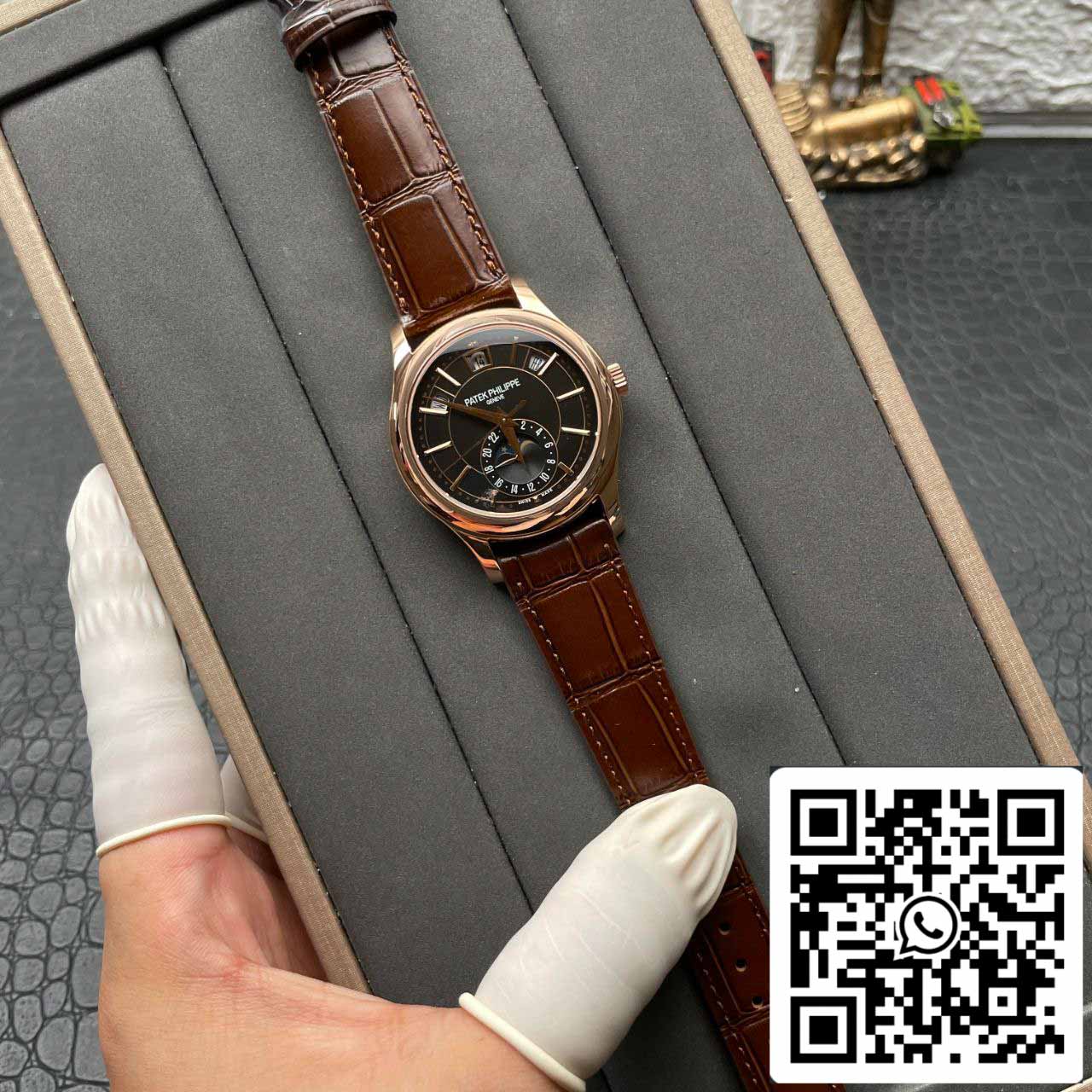 Patek Philippe Complications 5205G-001 KM Fabbrica 1:1 Best Edition Swiss ETA324SQ