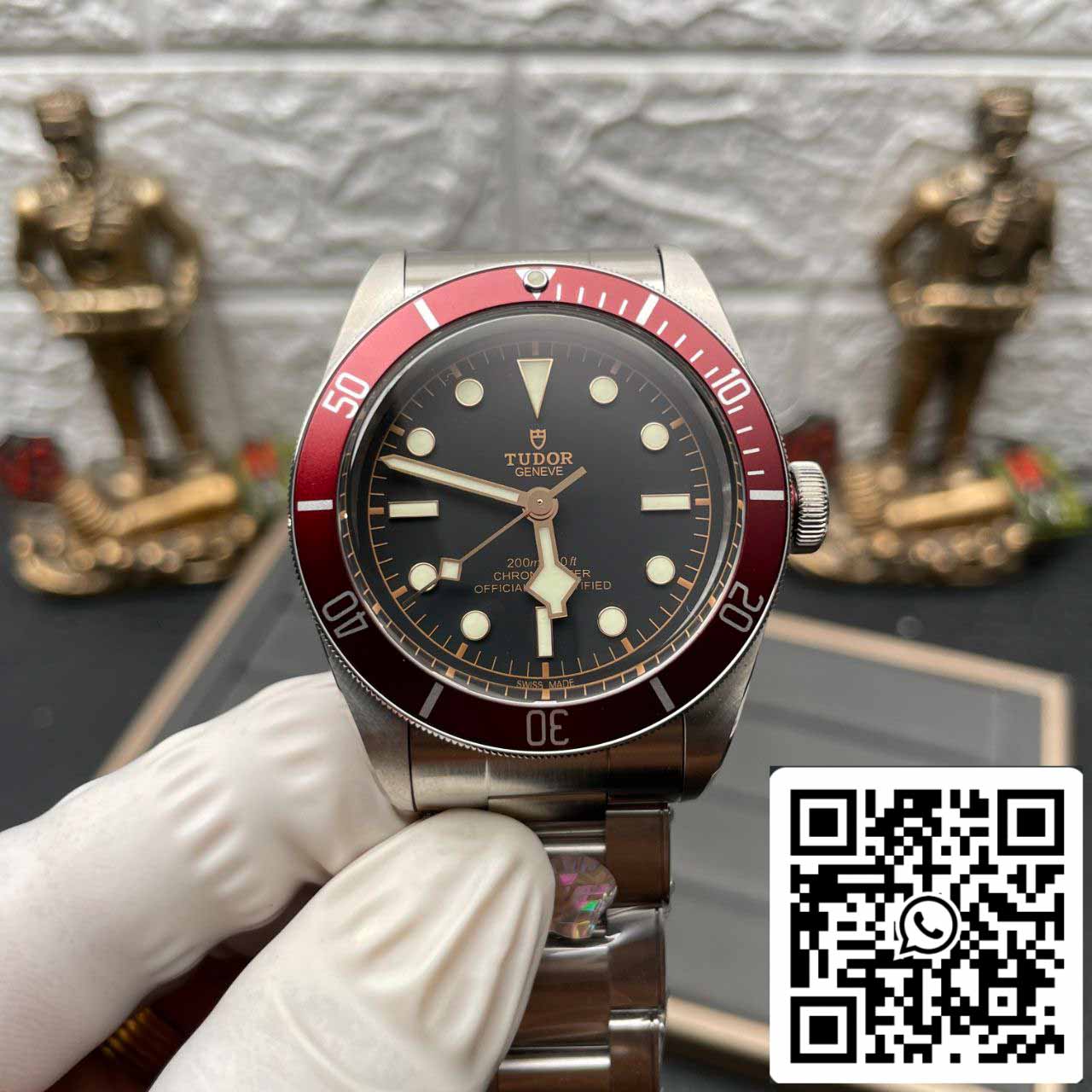 Tudor Heritage Black Bay 79230R ZF Fabbrica 1:1 Best Edition Swiss ETA2824-2 acciaio inossidabile bracciale