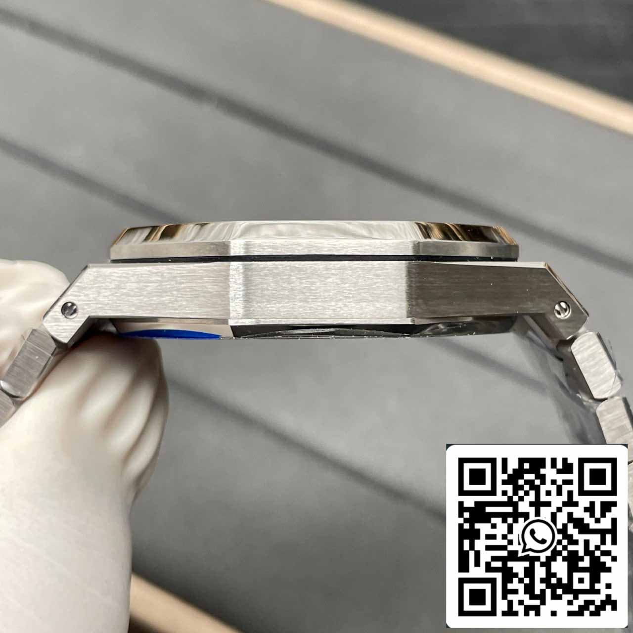 Audemars Piguet Royal Oak 15500ST.OO.1220ST.01 APS Fabbrica V3 quadrante blu