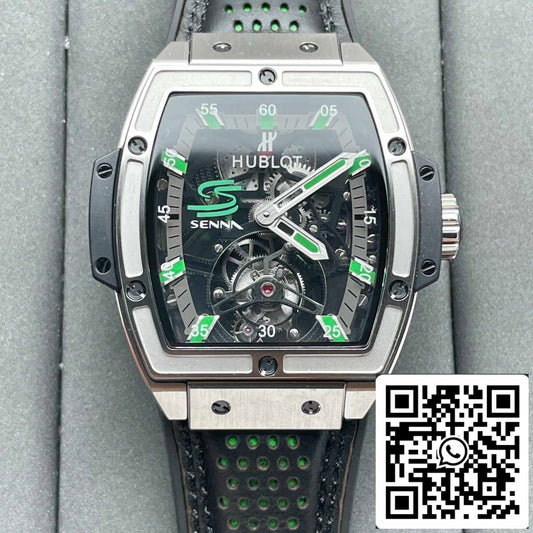 Hublot Masterpiece Tourbillon 906.NX.0129.VR.AES13 1:1 edizione migliore JB Fabbrica Skeletonized Dial Swiss HUB 9006