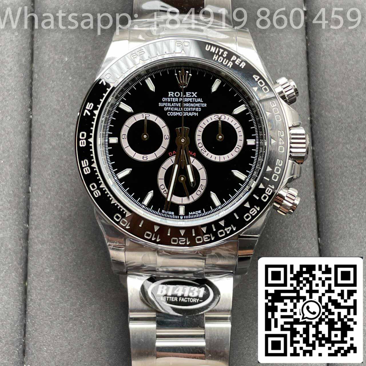 Rolex Cosmograph Daytona M126500ln-0002 New 4131 movimento 1:1 edizione migliore BT Fabbrica