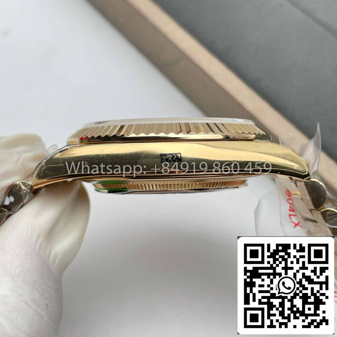 Rolex Day Date 40 Gold  228238-0007 1:1 Best Edition QF Fabbrica CounterWeight Version
