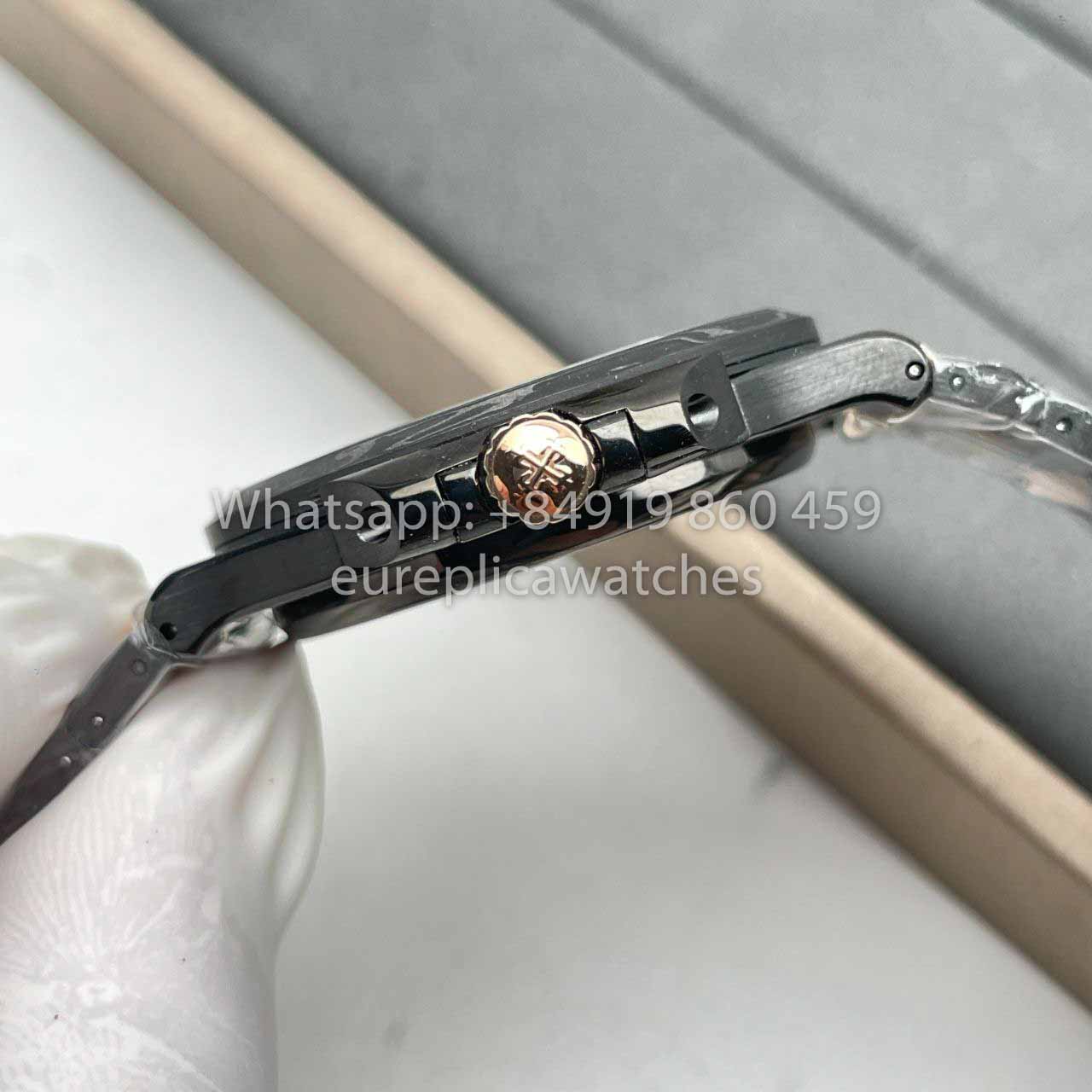 Patek Philippe Nautilus 5711 DiW 1:1 Best Clone Edizione fibra di carbonio Cassa