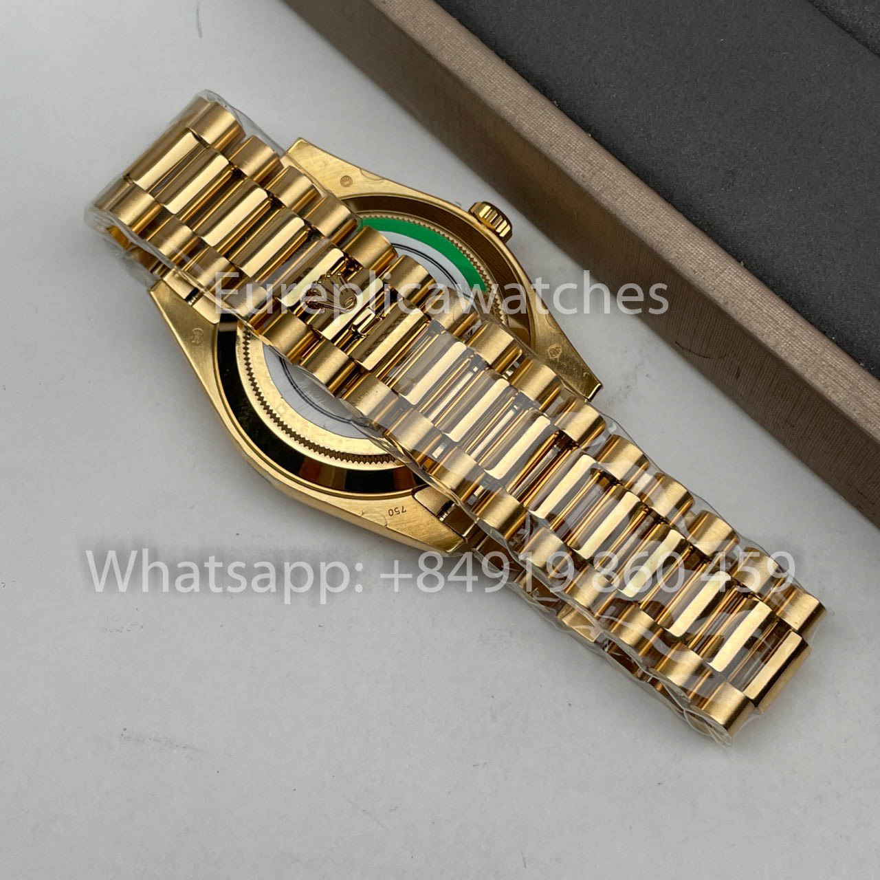 Rolex Yellow Gold Day Date 40 228238-0006 Yellow Dial  1:1 Best Clone KF Fabbrica 215 Gram