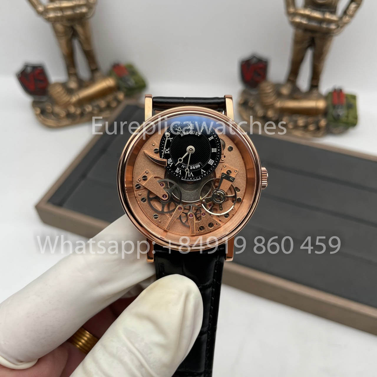 Breguet Tradition 7057BR/R9/9W6 1:1 Best Edition Rose Gold Dial