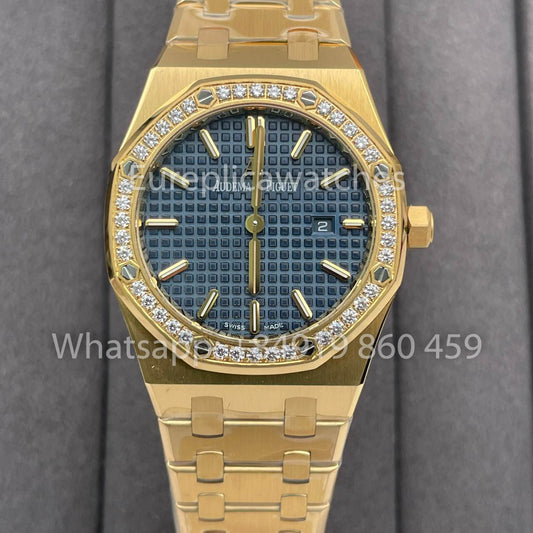Audemars Piguet Royal Oak Quartz 33MM 67651BA.ZZ.1261BA.02 1:1 Best Edition ZF Fabbrica Blue Dial