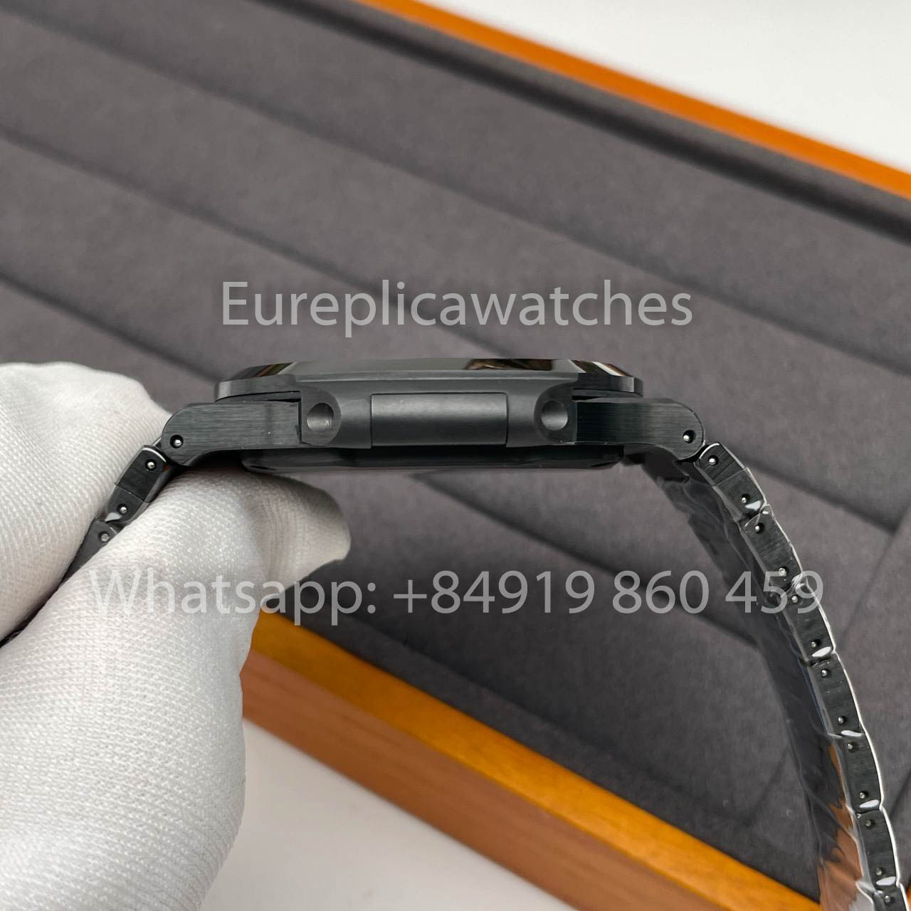 [AET modificado] Patek Philippe Nautilus 5711 ceramica quadrante nero 1:1 edizione melhor