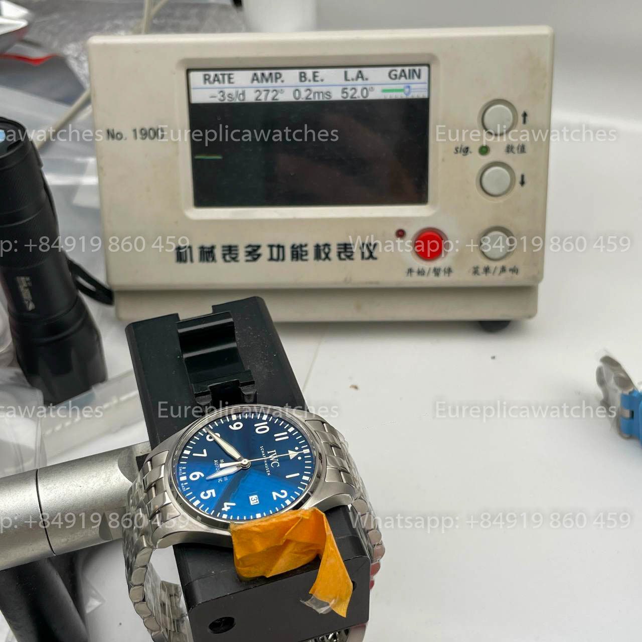 IWC Pilot IW327014 1:1 Best Edition V7 Fabbrica Blue Dial