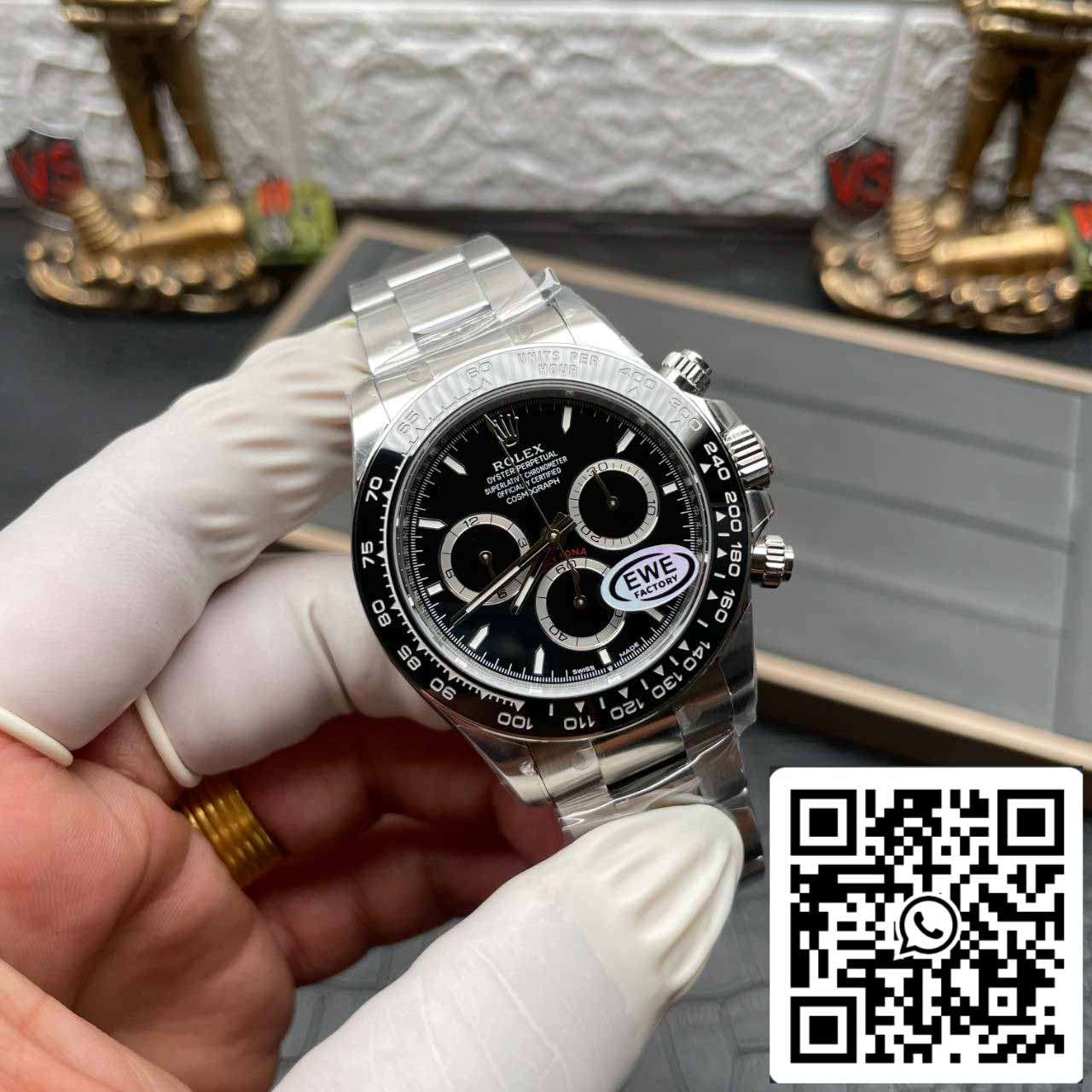 Rolex Cosmograph Daytona m126500ln-0002 1:1 edição melhor EWE Fabbrica 4131 movimento
