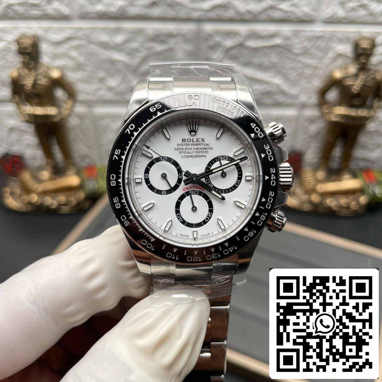 Rolex Cosmograph Daytona m126500ln-0001 1:1 edição melhor EWE Fabbrica 4131 movimento