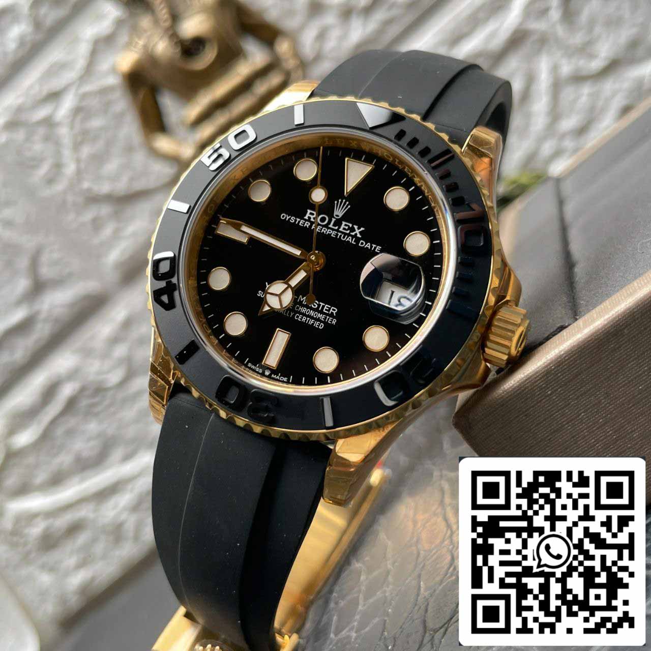 Rolex Yacht‑Master M226658-0001 1:1 edizione migliore VS Fabbrica Yellow Oro