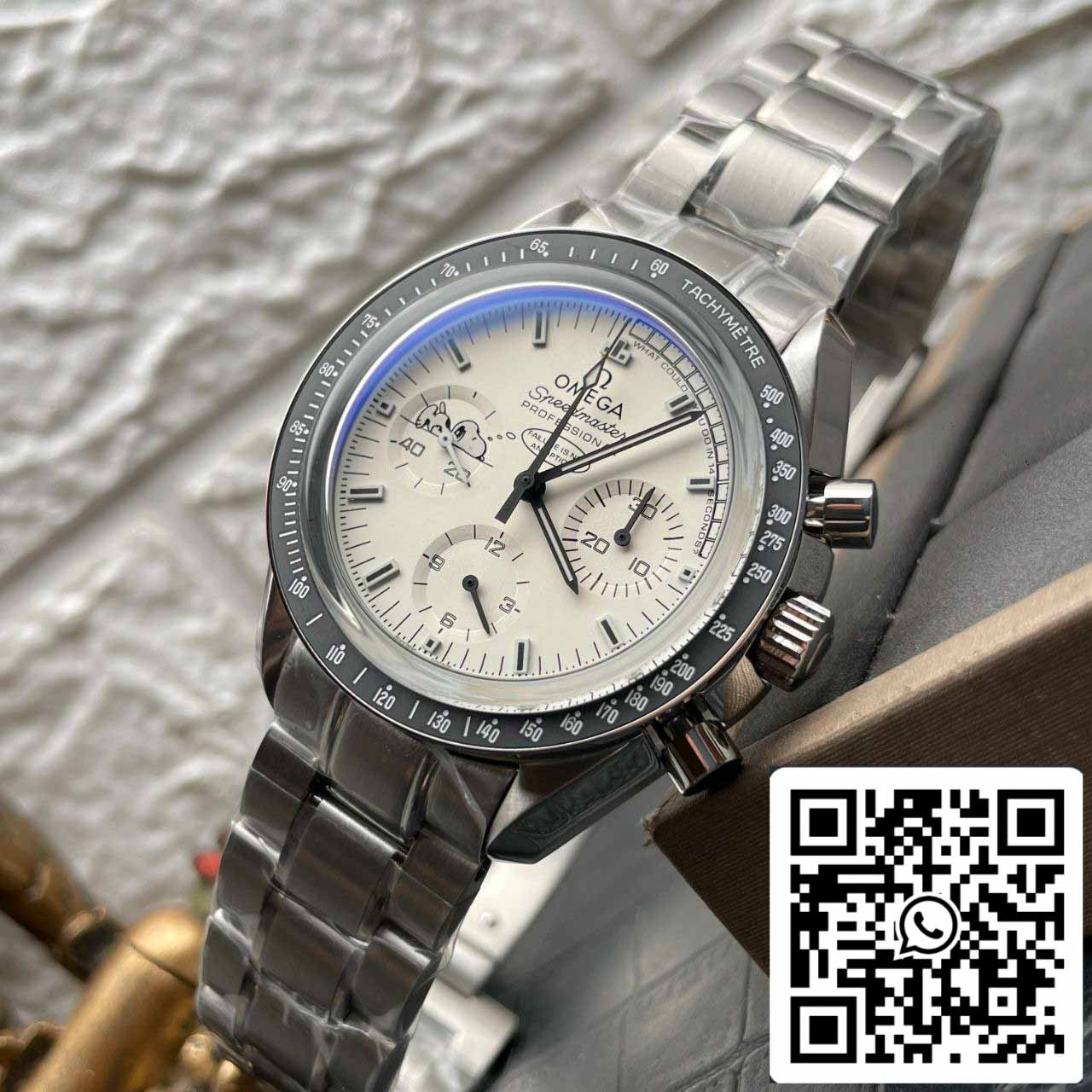 Omega Speedmaster Snoopy Award 311.32.42.30.04.003 1:1 Best Edition N1 Fabbrica White Dial