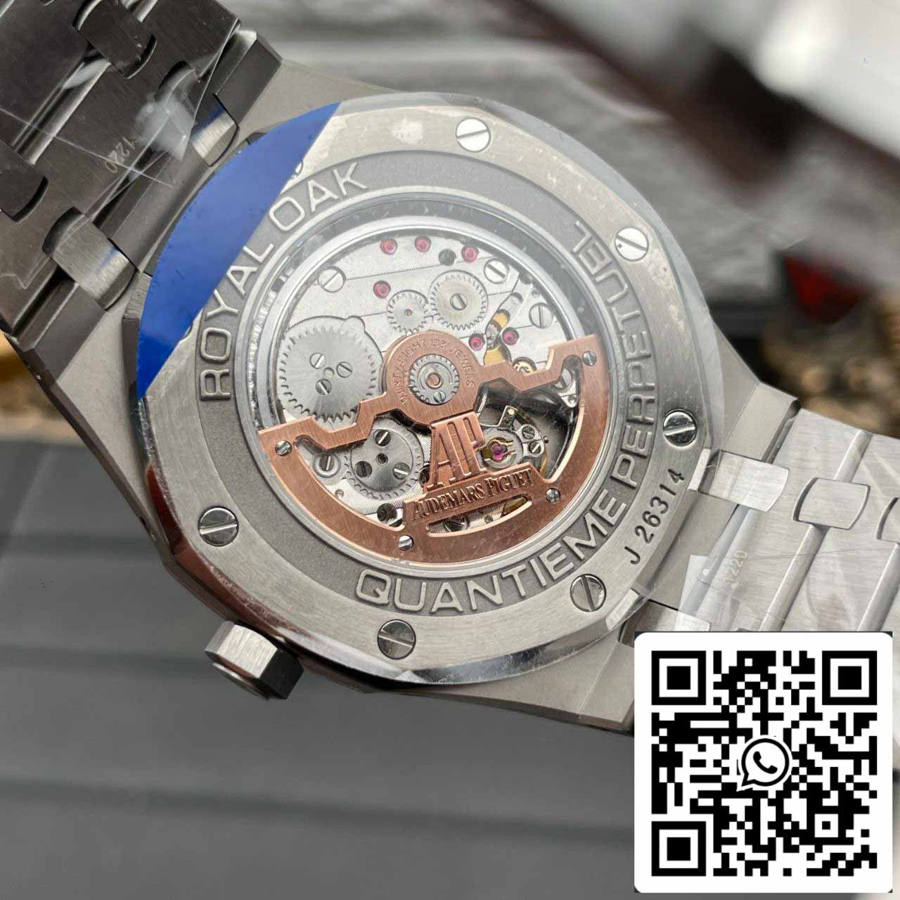 Audemars Piguet Royal Oak 26574ST.OO.1220ST.02 1:1 edizione migliore APS Fabbrica quadrante blu