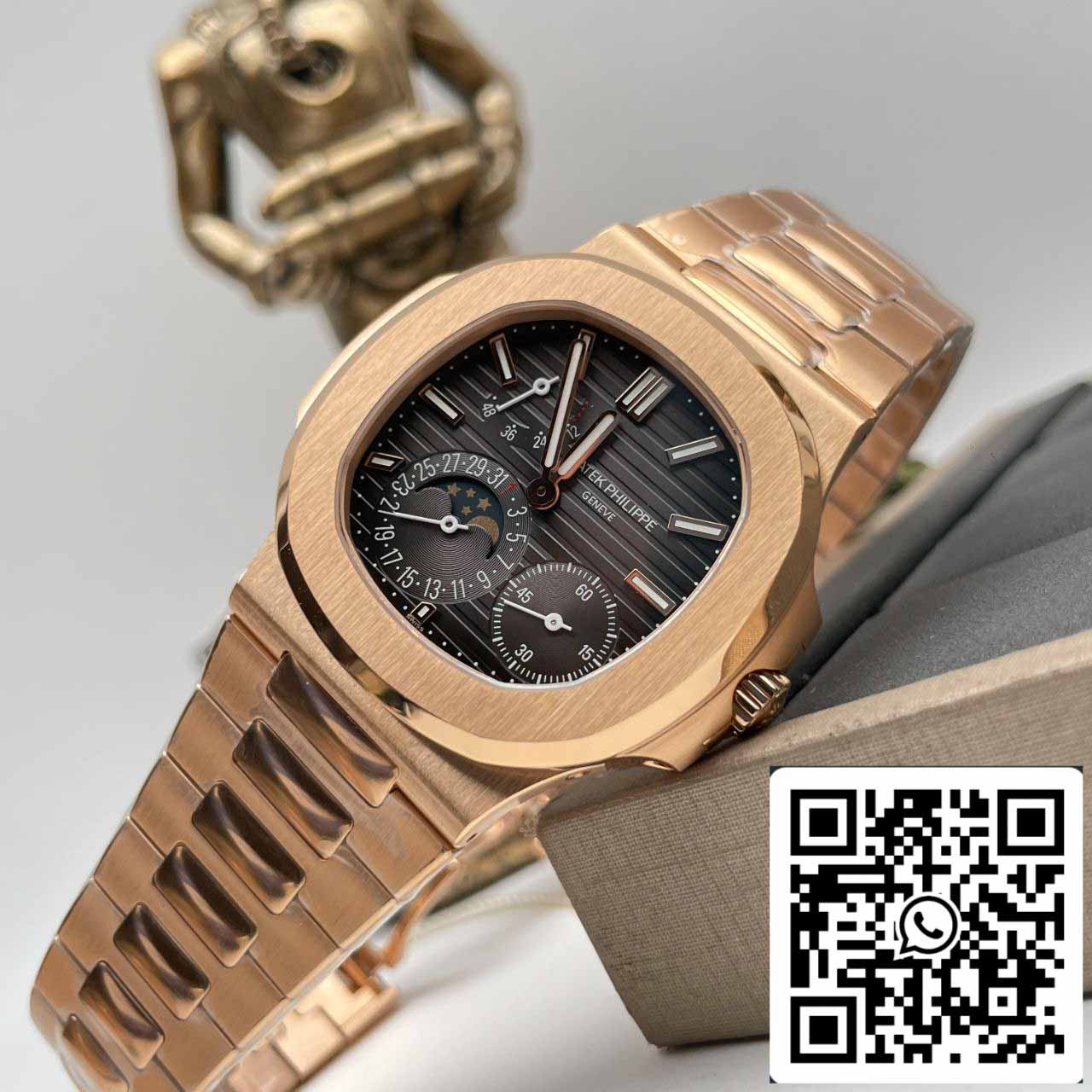 replica Patek Philippe Nautilus 5712/1R-001 custom dial PPF V2