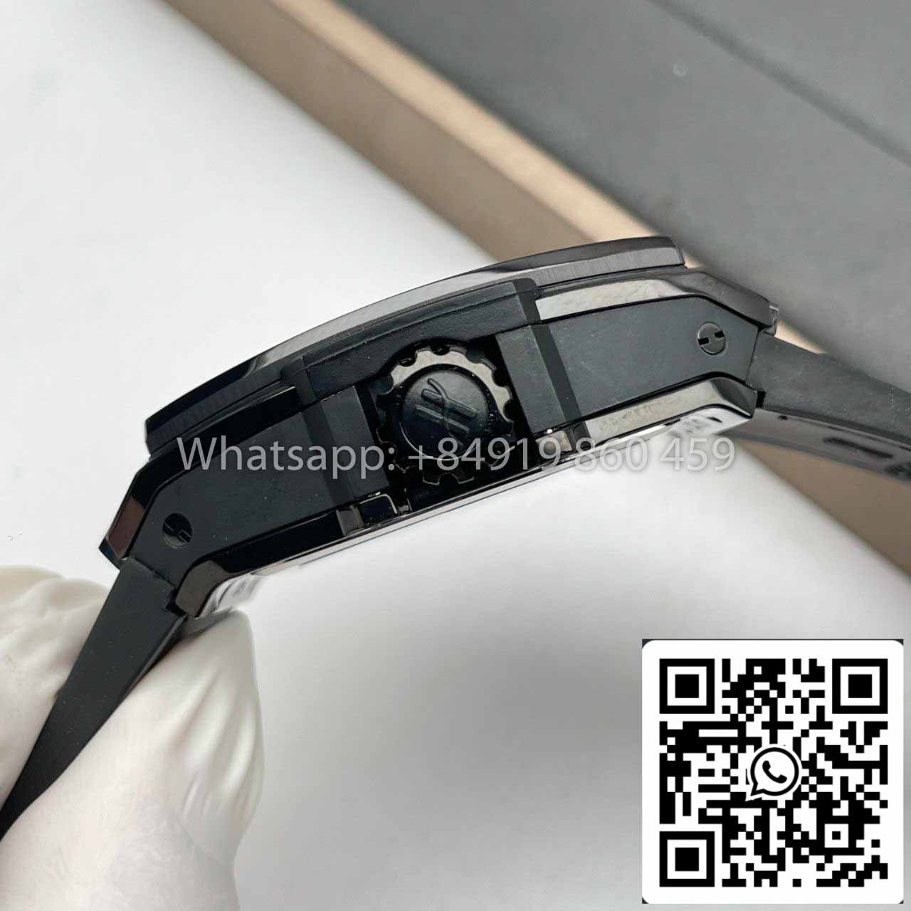 replica Hublot Masterpiece Tourbillon 906.ND.0129.VR.AES12 1:1 Best Edition Black PVD Swiss HUB 9006