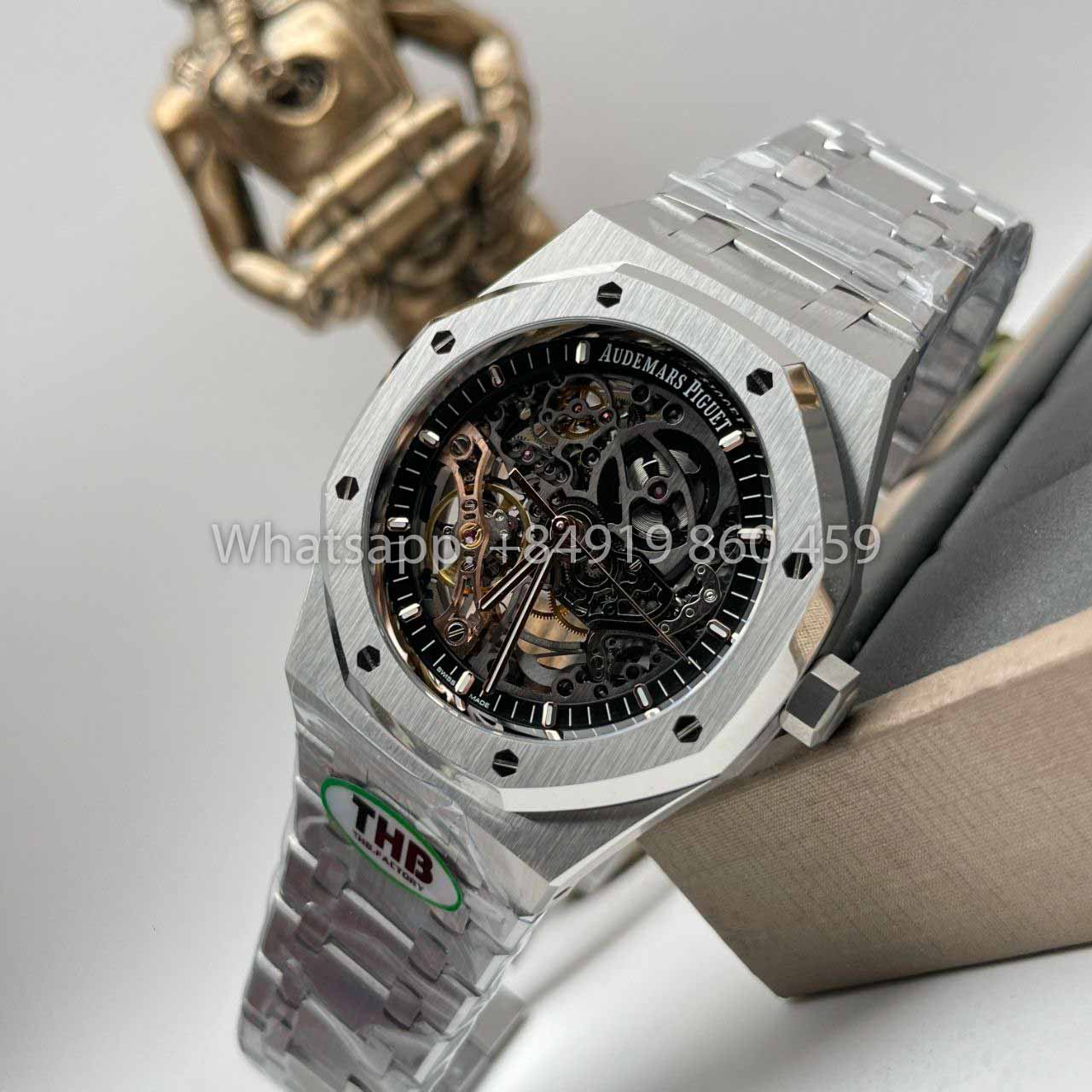 Audemars Piguet Royal Oak 15407ST.OO.1220ST.01 1:1 Top Clone THB Fabbrica, última versión 2024