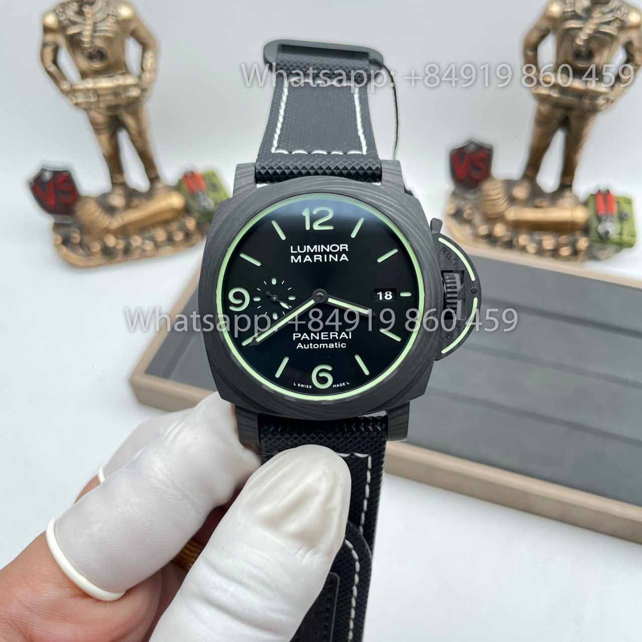 Panerai Luminor PAM1118 1:1 edizione migliore VS Fabbrica quadrante nero