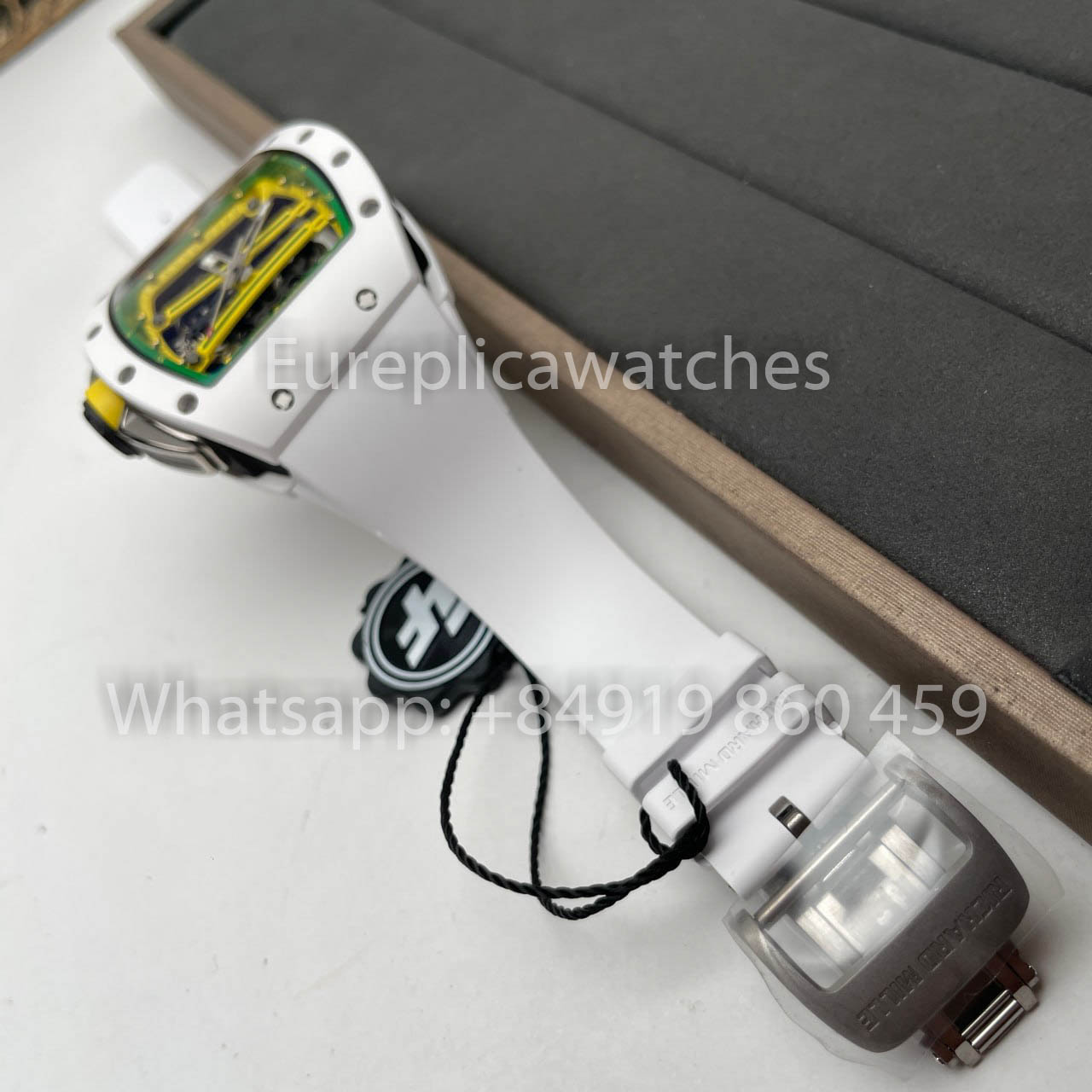 Richard Mille RM061 TZP-N White Ceramic 1:1 Best Clone ZF Fabbrica