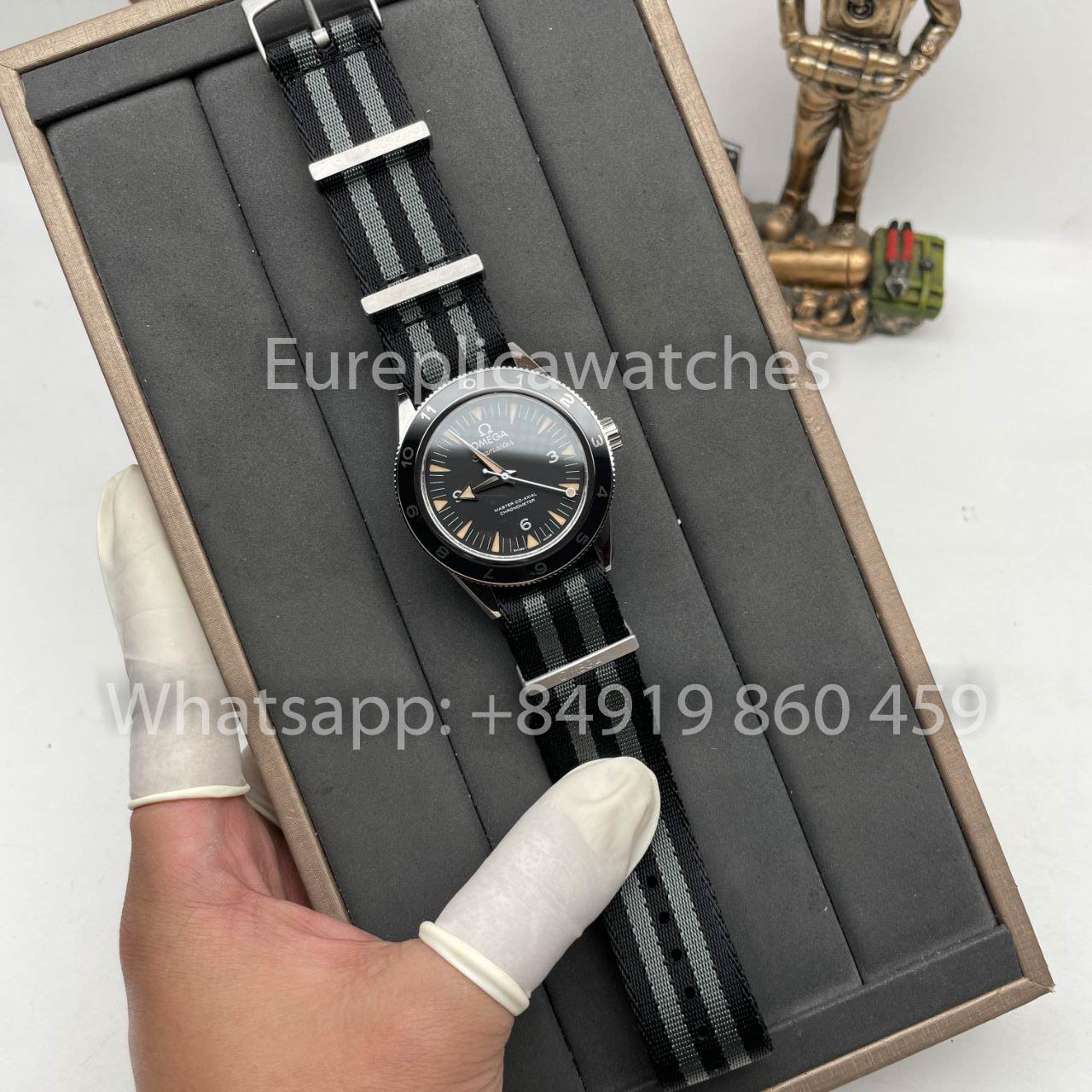 Omega Seamaster Planet Ocean 233.32.41.21.01.001 Omea Spectre Edizione 1:1 VS Fabbrica tecido cinturino