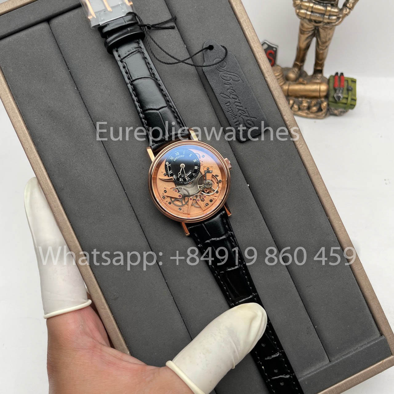 Breguet Tradition 7057BR/R9/9W6 1:1 Best Edition Rose Gold Dial