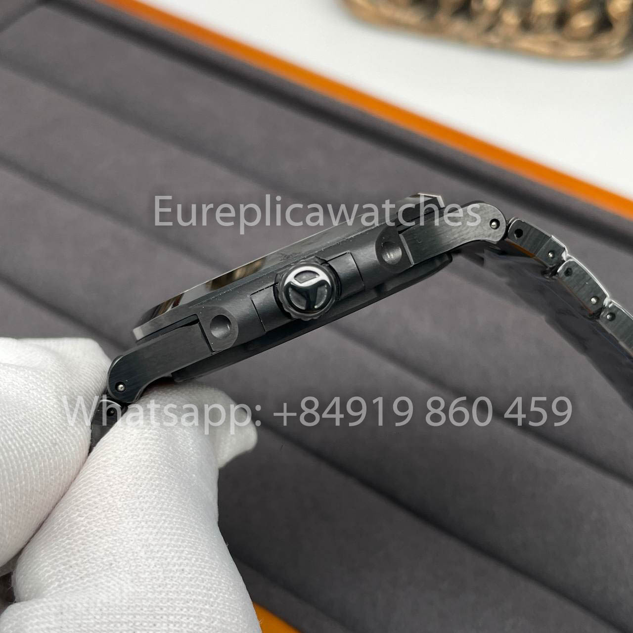 [AET modificado] Patek Philippe Nautilus 5711 ceramica quadrante nero 1:1 edizione melhor