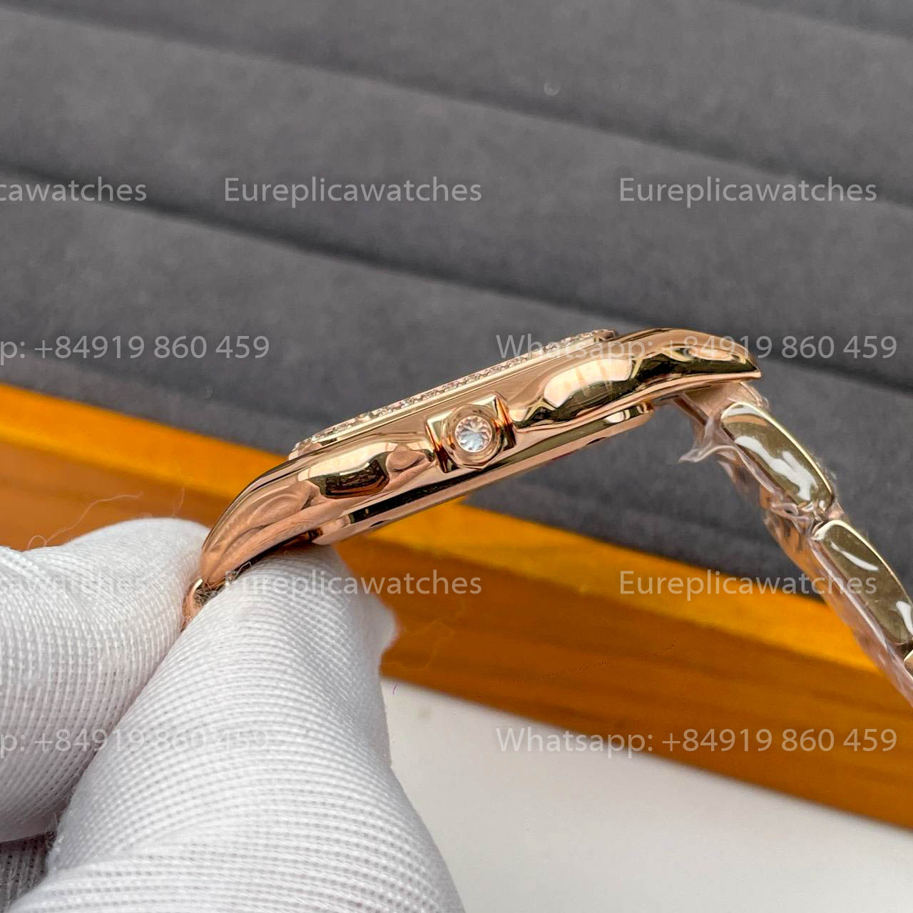 Panthere De Cartier WJPN0009 27MM 1:1 edizione migliore BV Fabbrica Rosa Oro