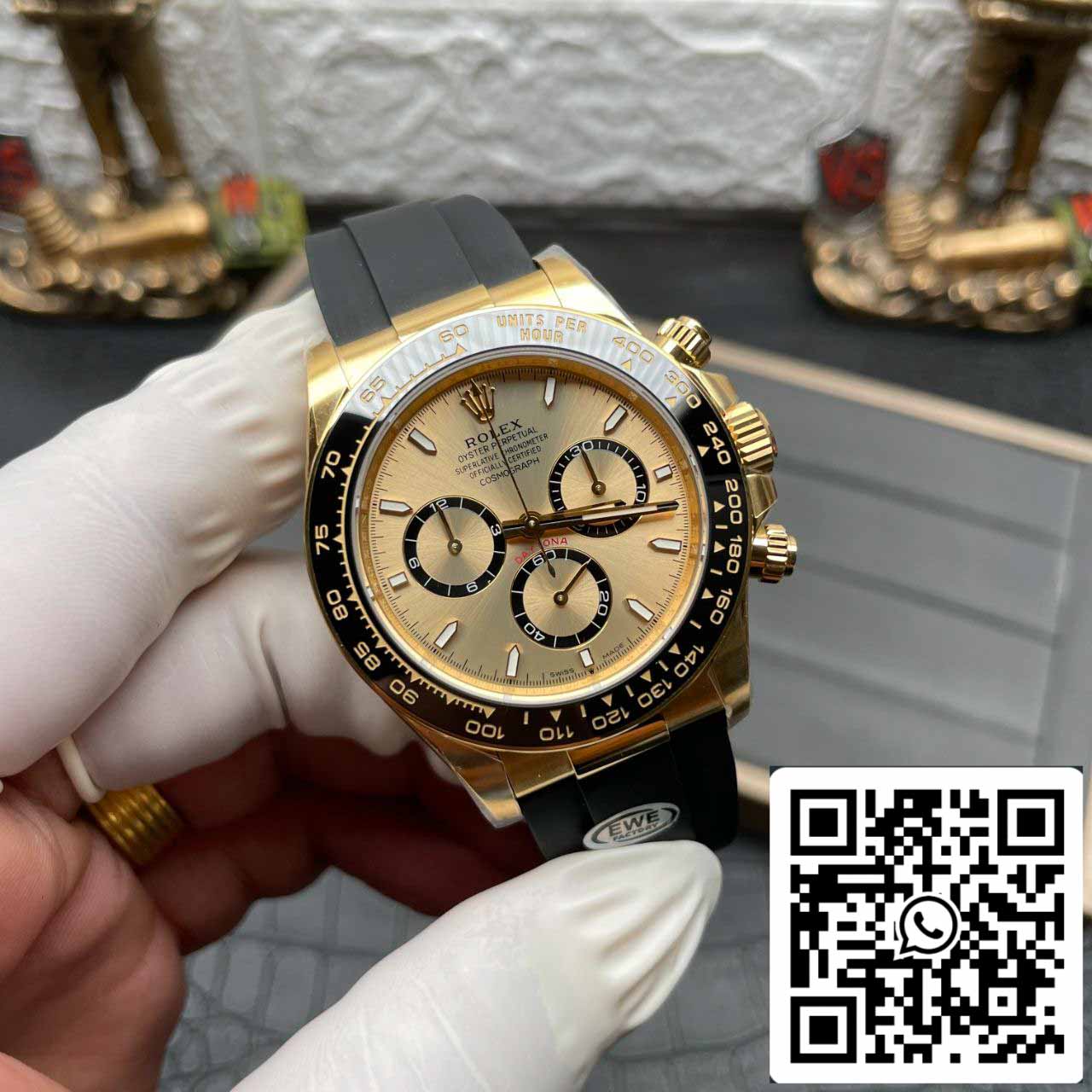 Rolex Cosmograph Daytona m126518ln-0010 1:1 edição melhor EWE Fabbrica 4131 movimento