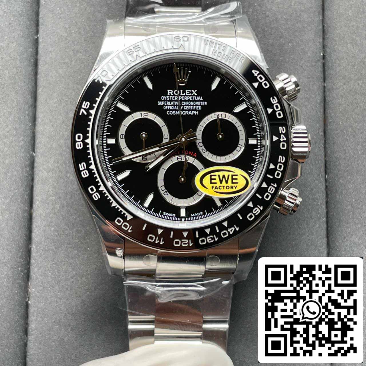Rolex Cosmograph Daytona m126500ln-0002 1:1 edição melhor EWE Fabbrica 4131 movimento